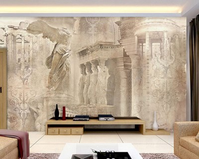 Historische Romeinse architectuur behang