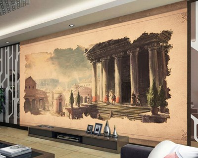 Oude Romeinse Rijk Behang