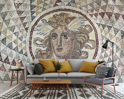Mozaïeklook behang