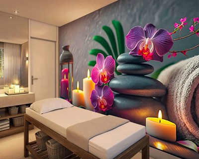 Spa Centrum Behang