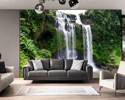 Waterval-achtig behang 
