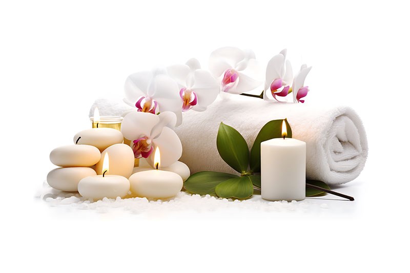 Behang voor een spa-massagesalon