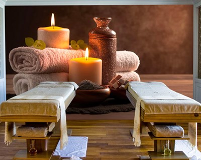 Behang voor spa-massagesalons