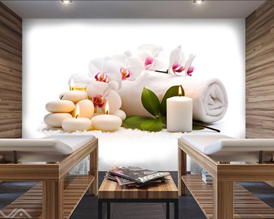 Behang voor een spa-massagesalon