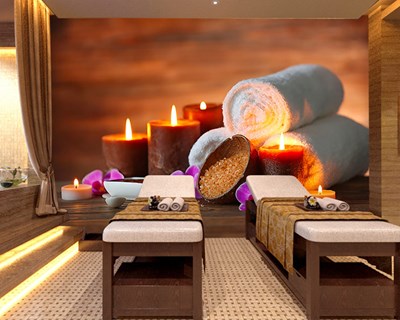 Massagesalon Spa-thema behang