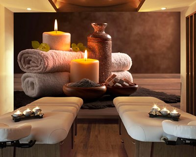 Behang voor spa-massagesalons