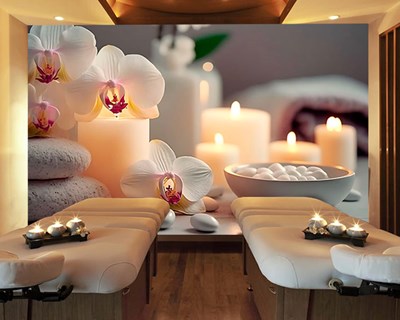 Spa Centrum Massage Salon Behang