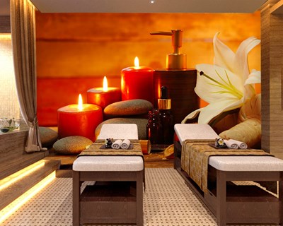 Massageolie Geurkaarsen Spa Behang
