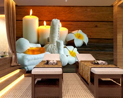 Behang voor massagesalons