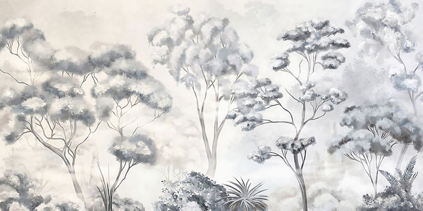 Artistic Forest View Wallpaper 