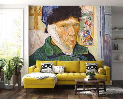 Van Gogh's beroemde schilderij als behang