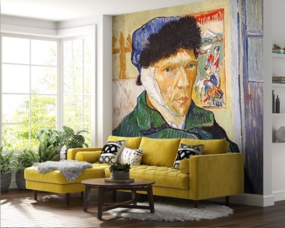 Van Gogh's beroemde schilderij als behang