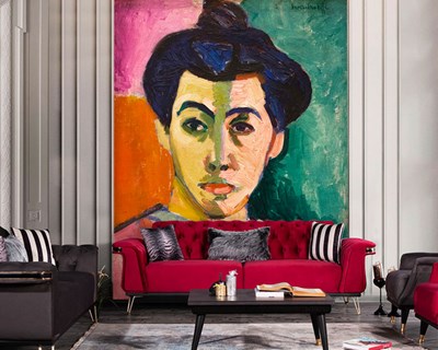 Franse schilder Henri Matisse schilderij behang