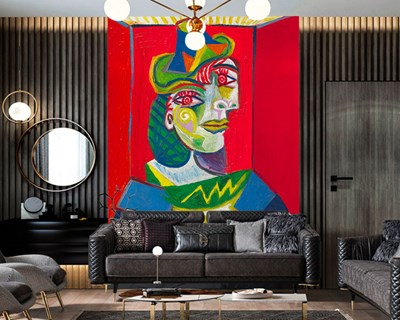 Pablo Picasso's schilderij als behang