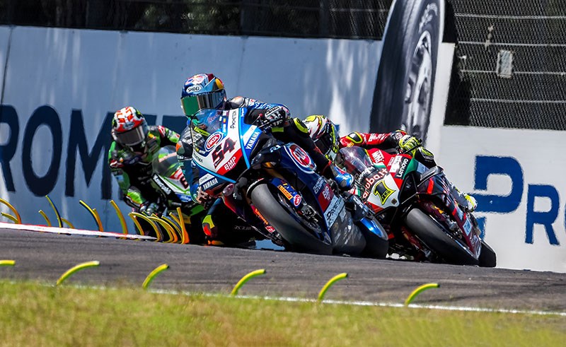 Motorrace Herinnering Behang