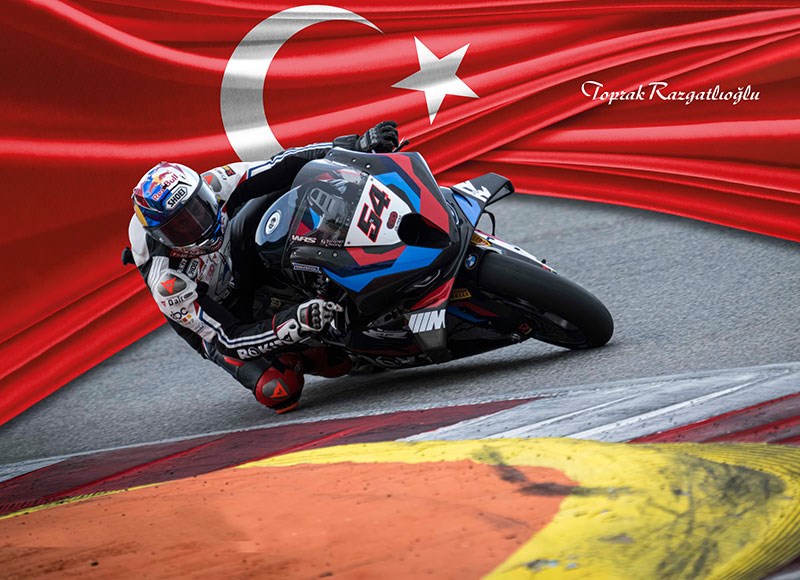 Motorrace-thema behang