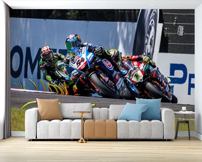 Motorrace Herinnering Behang