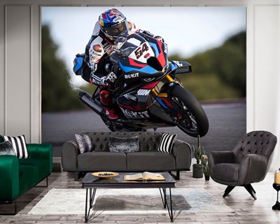 Motorfiets-thema behang