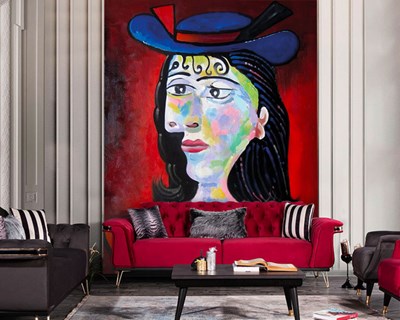Picasso's Portret van een meisje als behang