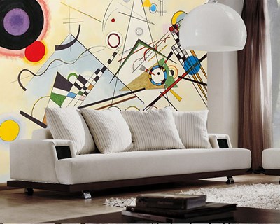 Wassily Kandinsky Abstract Werk Behang