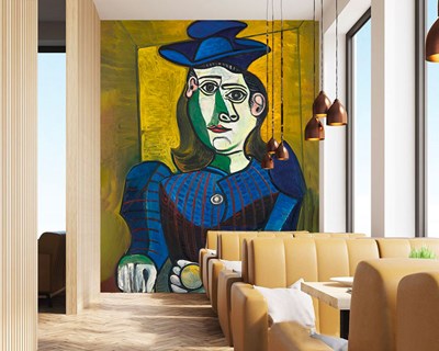 Picasso's Canvas Schilderij Behang