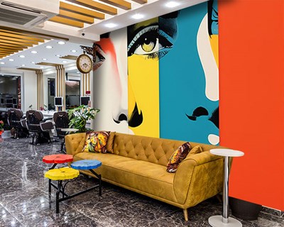 Pop Art-thema behang