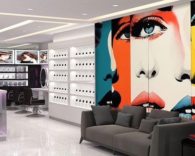 Pop Art-thema behang
