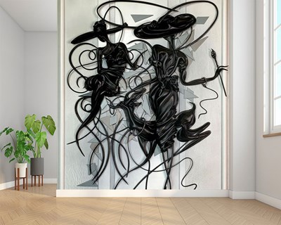 Modeontwerp-thema behang