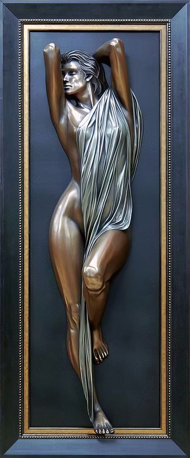 Reliëf Vrouw Beeld Behang