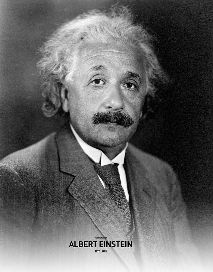 Albert Einstein-thema behang