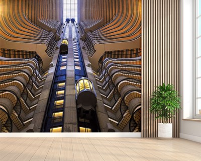 Luxe lift fotobehang 