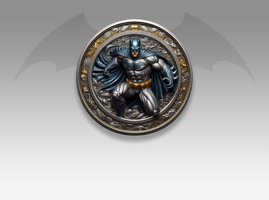3D Batman Kinderkamer Thematisch Behang