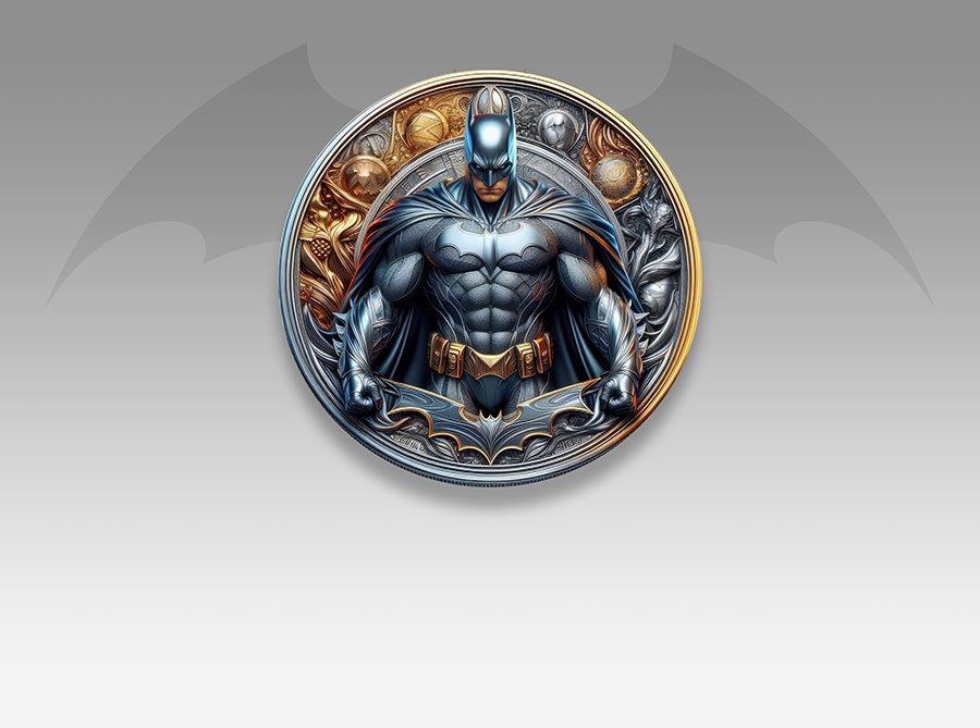 Batman-thema behang 