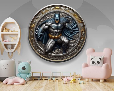 3D Batman Kinderkamer Thematisch Behang