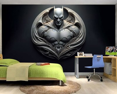 3D Batman-beeld Behang