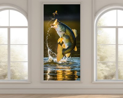 Zeebaars Afbeelding Behang 