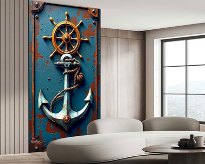 3D Zeeman's inspanning en roer behang