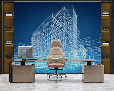 Technische bouwtekening Behang 