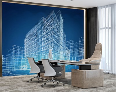 Technische bouwtekening Behang 