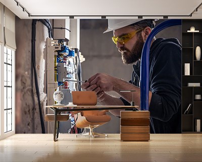 Elektrische installatie Montage Behang 