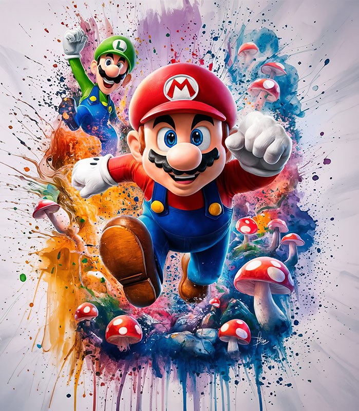 Mario Kinderkamer Behang