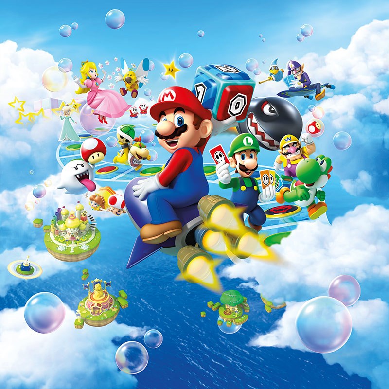 Super Mario Vliegavontuur Behang