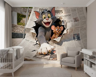 Tom en Jerry  Thema behang