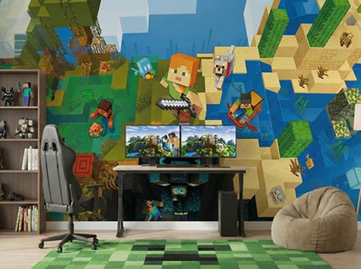 Minecraft-spelbehang