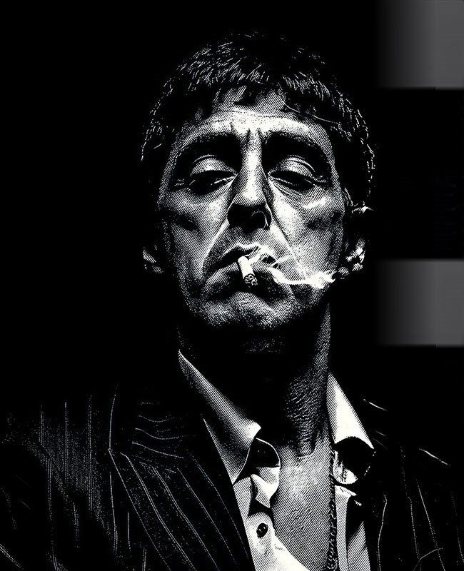 Scarface Tony Montana  Behang