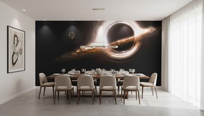 Science Fiction Zwarte Gat Behang