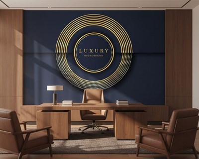 Modern luxe kantoorbehang