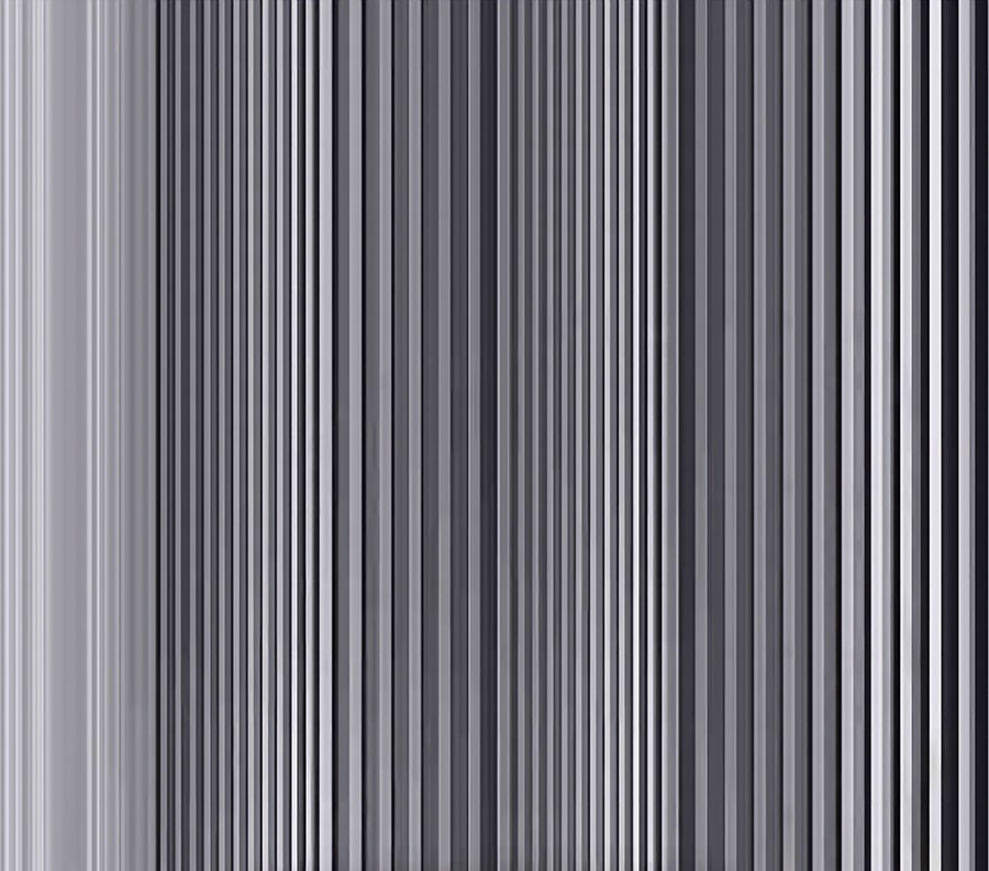 3D-behang met grijs paneelmotief