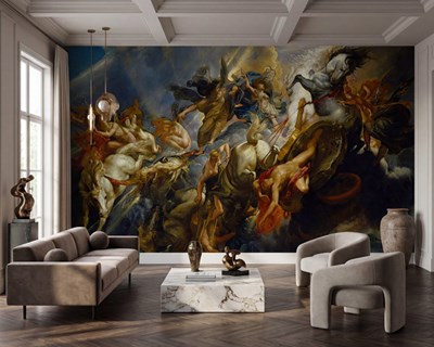 Achtergrondafbeelding van het schilderij 'De val van Phaeton'